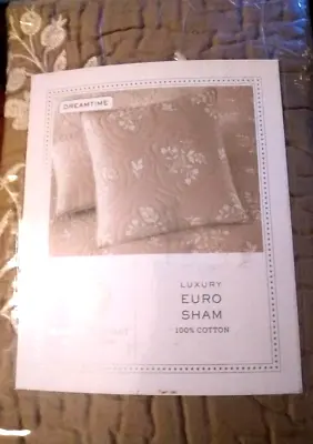 Martha Stewart Collection Luxury Dreamtime Euro Pillow Sham • $99.99