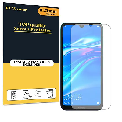 Screen Protector Cover For Huawei Y7 2019 TPU FILM • £3.99