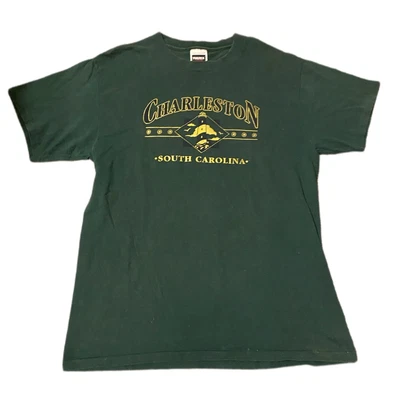 $15 • Buy Charleston SC Single Stitch Vintage Shirt 90’s Destination Lighthouse Size Large