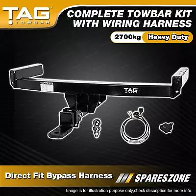 TAG HD Towbar Kit For Ford Territory SX SY SZ Wagon 04-On 2700kg Wiring UNT251 • $847.95