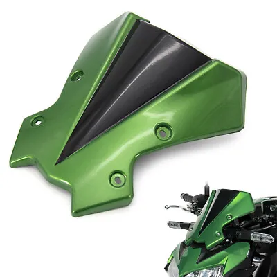 Motorcycle ABS Windshield Screen Air Wind Deflector For KAWASAKI Z 900 Z650 2020 • £23.59