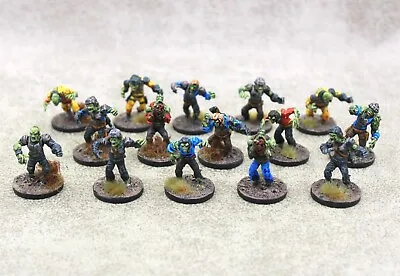 Firefight Plague Stage 3Z ZOMBIES X15 Well Painted Mantic Games 13714 • $56