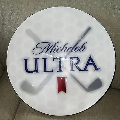 Michelob Ultra Beer Bar Sign Golf Ball & Clubs Background • $79.99