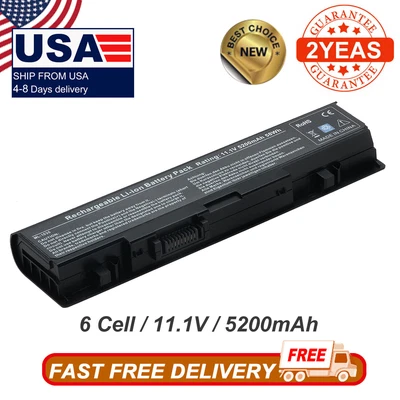 $15.99 • Buy Battery For Dell Studio 15 1535 1536 1537 1555 1557 1558 MT264 KM905 PW773 KM901