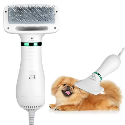 £12.43 • Buy Pet Hair Dryer, 2 In 1 Dog Grooming Dryer Pet Hair Comb Brush, Portable 300W Och