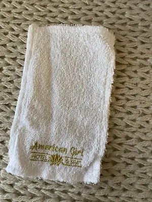 American Girl Spa Hand Towel Frm Luxury Hotel And Spa 18  Doll NEW • $12.90