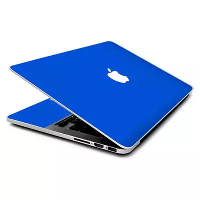 Skin Wrap For MacBook Pro 15 Inch Retina  Solid Blue • $16.98