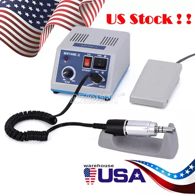 Dental Lab Marathon Electric Micromotor Polisher Unit + 35K RPM Motor Handpiece • $59.99