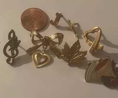 Lot Of 7 Vintage Lapel Pins Pin Backs  • $8