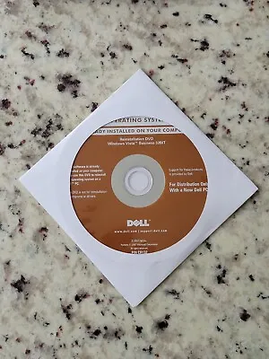 Dell Microsoft Windows Vista Business 32BIT Reinstallation DVD New • $9.98