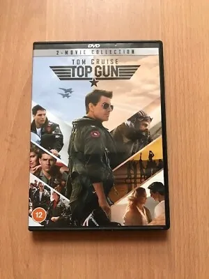 £8.99 • Buy Top Gun/Top Gun Maverick 2-Movie Collection DVD Set - Good Condition