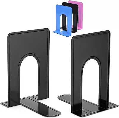 Book Ends Bookend Supports Heavy Duty Metal Bookend Support Book Ends Supports • $10.33