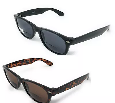 Bifocal Reading Glasses Sunglasses Trendy Square Frame Readers Men Women New • $7.99