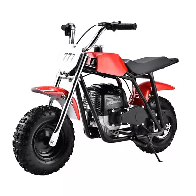 Pocket Bike Engine 40cc Mini Dirt Bike Motorcycle Gas-power For Kids & TeensRed • $319.99