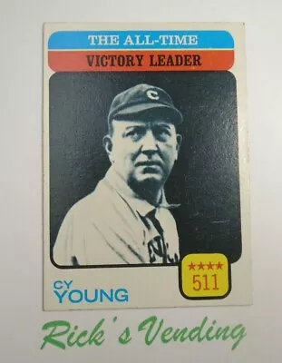 Topps 1973 Victory Leader Cy Young #511 Trading Card • $5.94