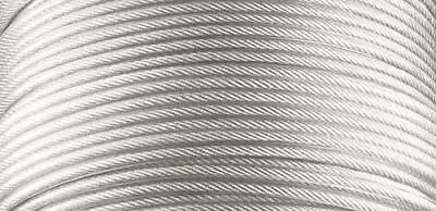 Vinyl Coated Stainless Steel 304 Cable Wire Rope 7x19 Clear 1/8  - 3/16  • $24