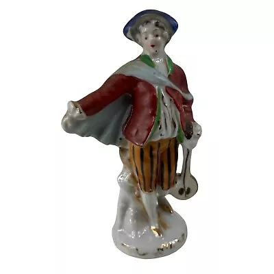 Victorian Musician Occupied Japan Porcelain Figurine Hand Painted • $12.99