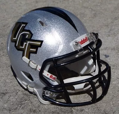 Central Florida Ucf Knights Silver Special Football Mini Helmet + Other Versions • $49