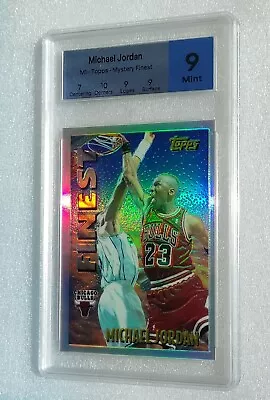 1995-96 Michael Jordan Topps - Mystery Finest Refractors #M1 Mint MTG 9 • $1052.52