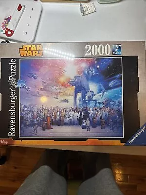 Ravensburger 2000 Pc Jigsaw Puzzle Star Wars Universe No. 167012 Sealed • $15