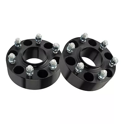 2x 6x5.5 6x139.7 Hubcentric Wheel Spacers 2  14x1.5 For 6 Lug Chevy GMC Trucks • $52.61