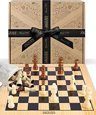 £41.99 • Buy Jaques Of London Wooden Chess Set | Luxury Wooden Chess Board Sets & Chess