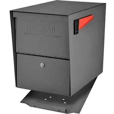 Mail Boss Post-Mount Mailbox High Security Anti-Pry Locking Hopper Door 16 In. H • $322