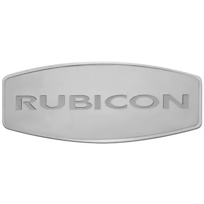 Rubicon Logo Hitch Cover Fits 1.25 2 Inch Receivers Chrome Plated Die Cast • $36.79