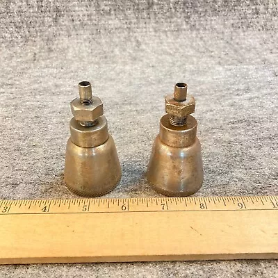 2 Machinist Made Screw Jacks Leveling 3 1/4 -4  Bell Shape • $25