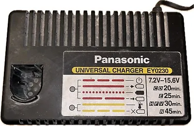 Panasonic EY0230 Universal Multi Voltage Battery Charger 7.2V To 15.6V • £19.99