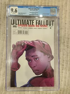 Ultimate Fallout 4. CGC Graded 9.6 2nd Print. Spider-man Miles Morales Key.  • $140