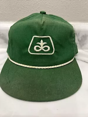 Vintage Pioneer Seed Rope Trucker SnapBack K-Products Adult Green Hat Cap READ • $9.99