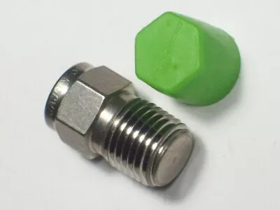 1 - Cajon Swagelok Stainless Steel Pipe Plug 1/4  Male NPT  SS-4-P • $7.89