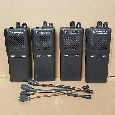 Lot Of 4- Motorola Radius P1225 P94ZPC90A2AA Radios (NoChrgs-NoBatteries) PARTS • $82