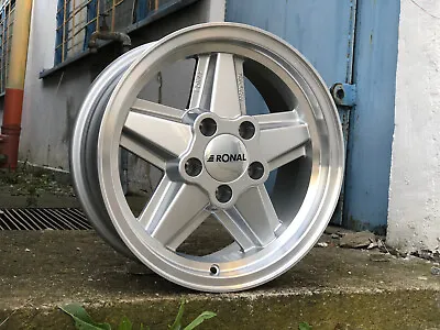 4x New Retro Rims RONAL R9 7x15 5x120 ET17 BMW E28 E34 E39 E24 E32 With TÜV  • $681.28