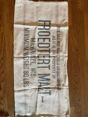 Vintage Fabric Feedsack - 40x18 - 80lb Feed Sack Great Texture Unopened • $10.50