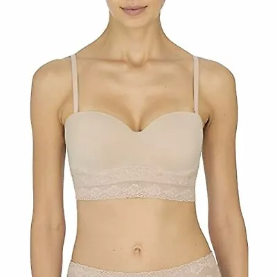 Nwt Natori Cafe 30dd 32ddd 34c 34ddd Bliss Perfection Uw Strapless Bra 729154 • £25.97