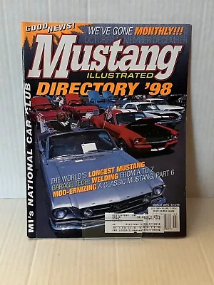 Mustang Illustrated July 1998 Volume 13 NO 4 • $3.99