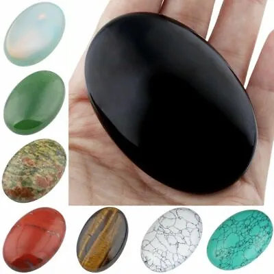 Worry Palm Stone Pocket Energy Gemstone Therapy Crystal Healing Reiki Meditation • $9.99