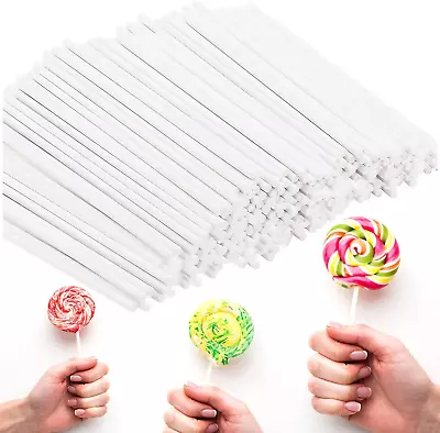 6 Inch Paper Cake Pop Sticks Cake Pop Sticks Sticks For Cake Pops Lollipop St • $10.91