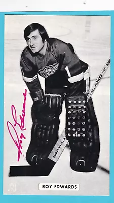 Detroit Red Wings J D Mccarthy Signed Postcard Roy Edwards • $69.99
