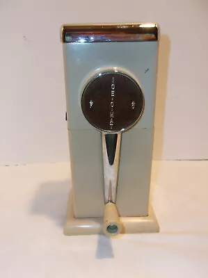 VINTAGE ICE CRUSHER - ICE-O-MATIC 1950s Counter Hand Crank OR Wall Mount • $14.95