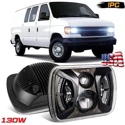 For Ford E-100 E-150 E-250 E-350 Econoline Club Wagon Van 5x7  7x6 Led Headlight • $42.99