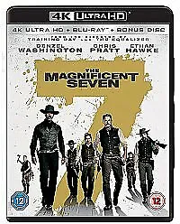 The Magnificent Seven [4K Ultra-HD] [Blu-ray] [2016] [Region Free] New DVD Mat • £19.99