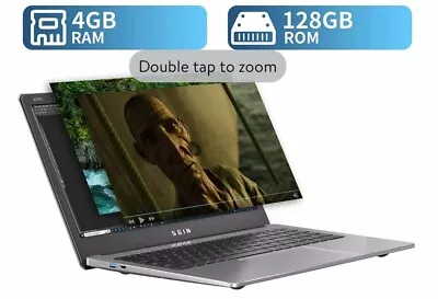 SGIN 15.6 Inch Laptop 4GB DDR4 128GB SSD Windows 11 Laptops • $300