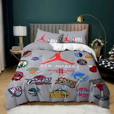 Basketball Quilt Cover Set Bedding Sets Quilt Cover • $25