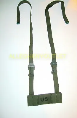 US Military Vietnam Era ARMY 1962 Field Butt Pack Adapter Assembly Strap EXC • $14.90