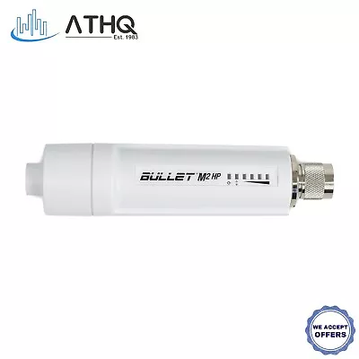 Ubiquiti BULLET-M2-HP Outdoor 802.11 B/G/N M2HP Long Distance Antenna Connector • $86.99