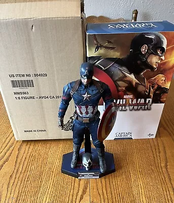 Hot Toys Captain America: Civil War 1/6 Scale Action Figure MMS350 • $224.99