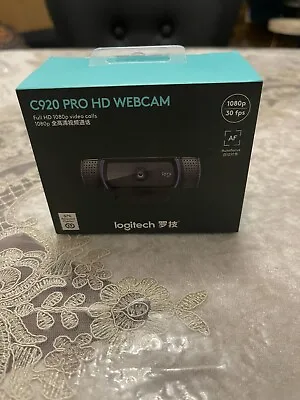 Logitech Pro C920 Full HD Webcam 1080p - Brand New Sealed Boxed • £50